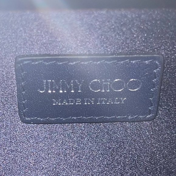 ***SOLD *** Jimmy Choo Silver Clutch In mint condition! Never used - Picture 7 of 8